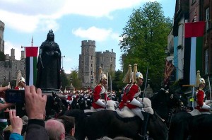 Mounted troops in Windsor